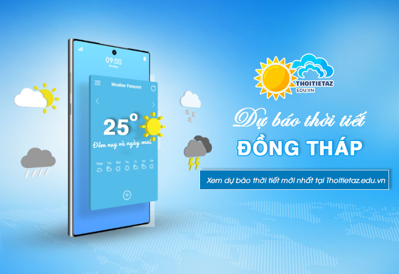 Thời tiết Đồng Tháp