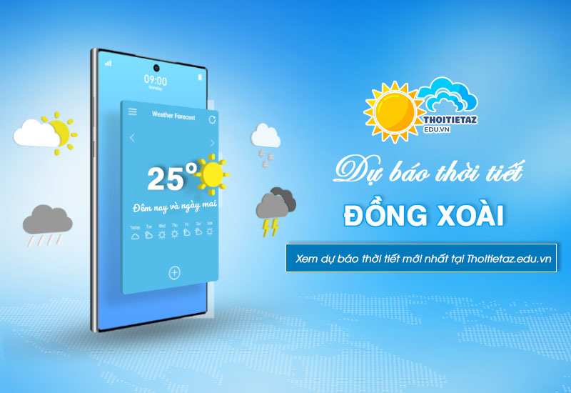 Thời tiết Đồng Xoài