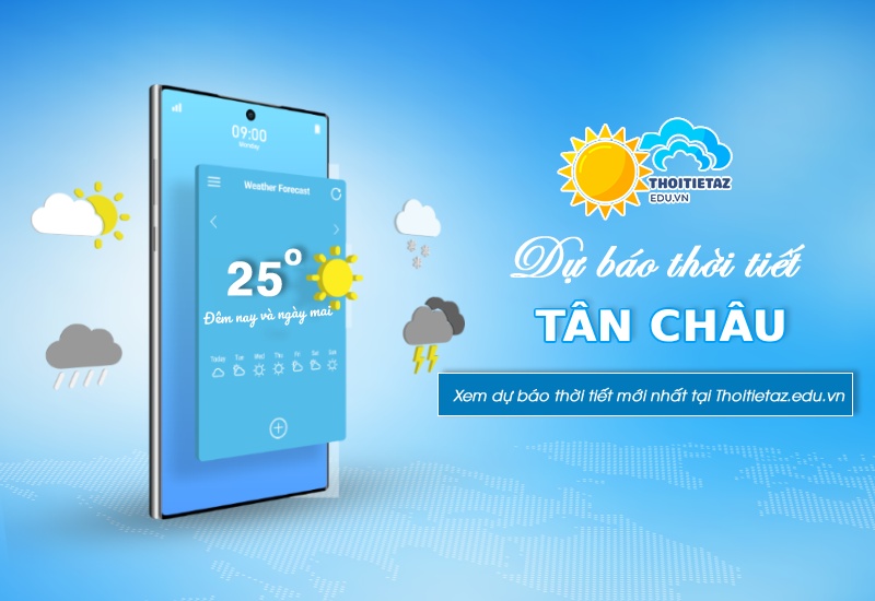 Thời tiết Tân Châu
